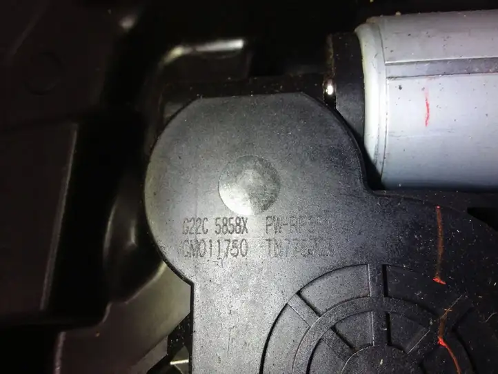 Mazda 3 (2003 - 2006)  BP4K7397X Передний комплект электрического механизма для подъема окна