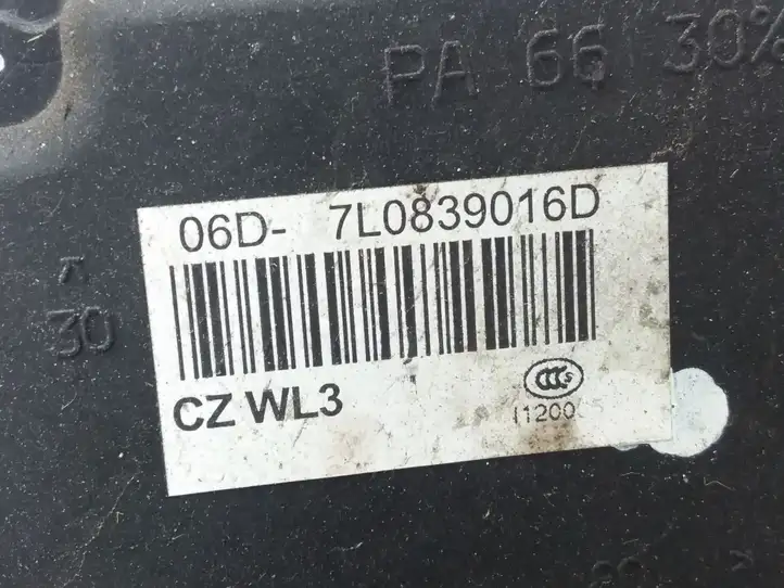 Volkswagen Touran I (2003 - 2010) 7L0839016D Замок задней двери — фото 3