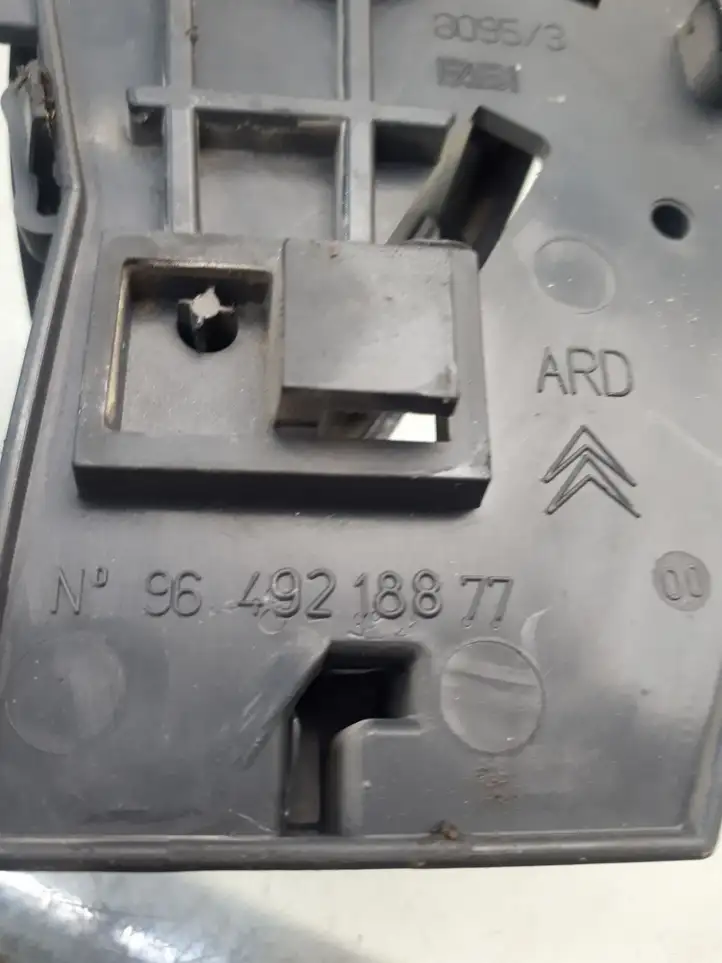 Citroen C5 (2004 - 2008) 9649218877 Внутренняя ручка задней двери — фото 3