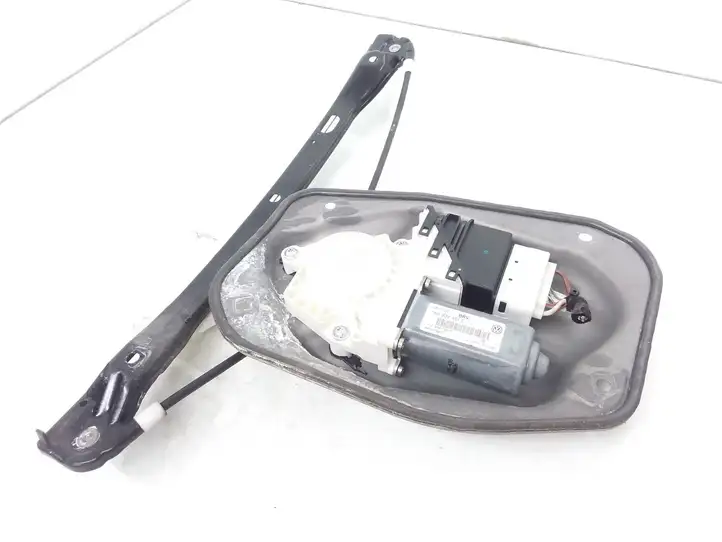 Volkswagen Golf V (2003 - 2009)  1K4839461A Передний комплект электрического механизма для подъема окна