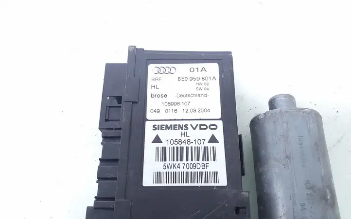 Audi A4 S4 B6 8E 8H (2000 - 2006) 0130821767 Стеклоподъемник задней двери — фото 4