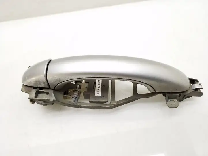 Volkswagen Touareg I (2002 - 2010) 7L0839886A Наружная ручка задней двери — фото 5