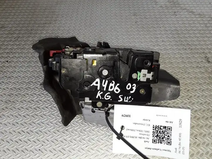 Audi A4 S4 B6 8E 8H (2000 - 2006) 8E0839349 Замок задней двери — фото 1