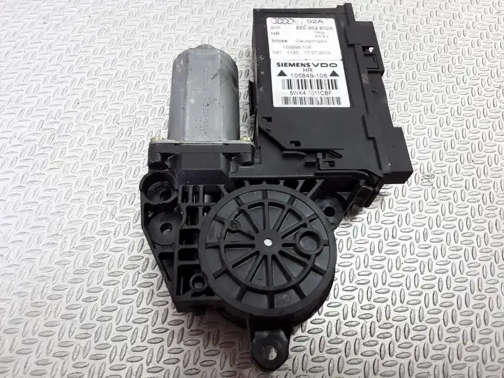 Audi A4 S4 B6 8E 8H (2000 - 2006) 8E0959802A Стеклоподъемник задней двери — фото 1