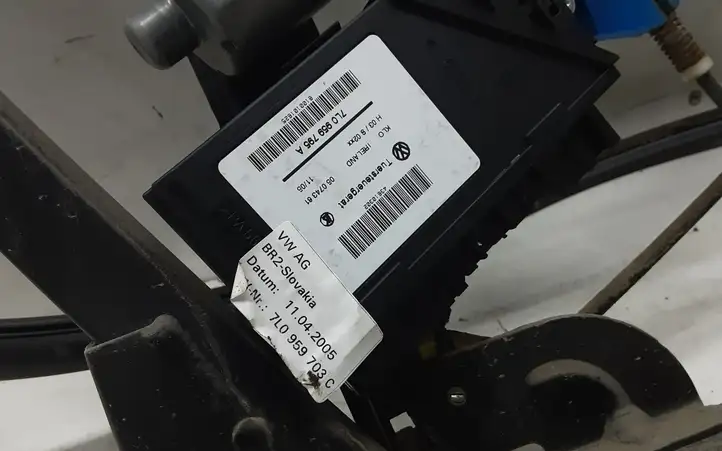 Porsche Cayenne (9PA) (2002 - 2010)  7L0959703C Передний комплект электрического механизма для подъема окна