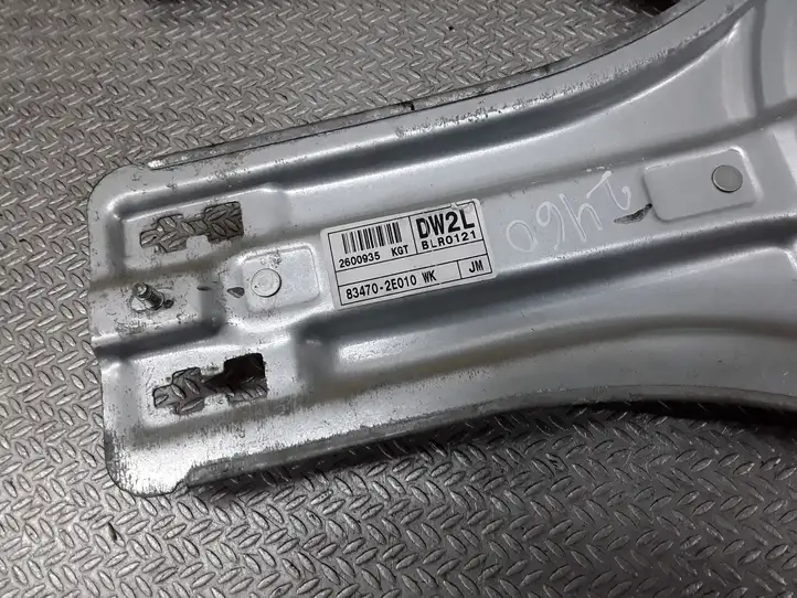 Hyundai Tucson JM (2004 - 2009) 834702E010 Стеклоподъемник передней двери (комплект) — фото 2