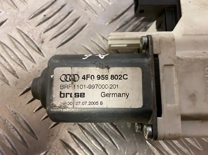 Audi A6 S6 C6 4F (2004 - 2008) 4F0959802C Стеклоподъемник задней двери — фото 3