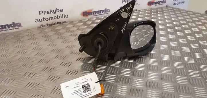 Peugeot 206 (1998 - 2012) E11015816 Боковое зеркало с электроприводом — фото 4