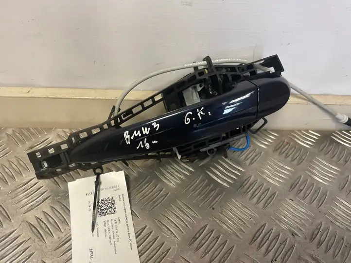 BMW 3 F30 F35 F31 (2012 - 2018) 51227332267 Наружная ручка задней двери — фото 2