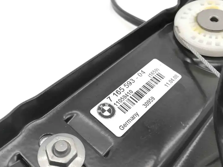 BMW 1 E82 E88 (2007 - 2014)  7165593 Передний комплект электрического механизма для подъема окна