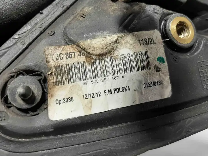 Seat Toledo IV (NH) (2011 - ) 5JC857407 Боковое зеркало с электроприводом — фото 5