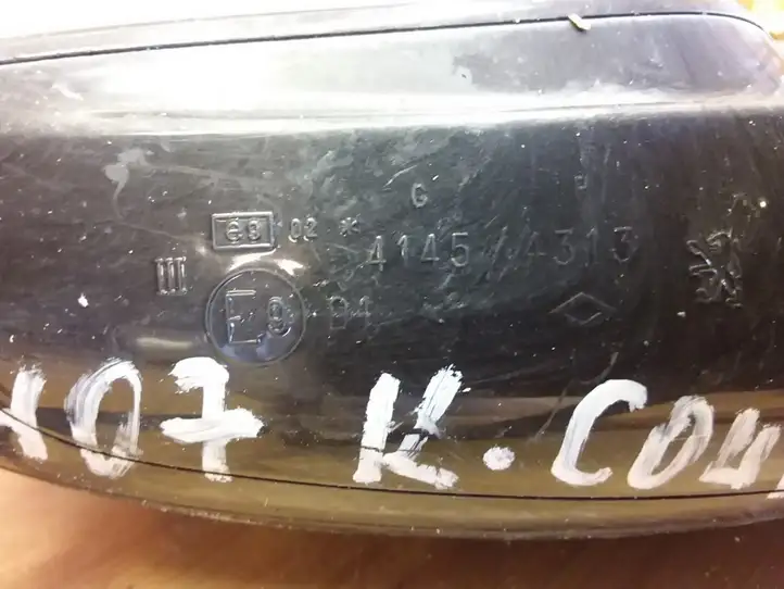Peugeot 407 (2004 - 2011) E9014145 Боковое зеркало с электроприводом — фото 2