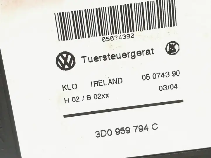 Volkswagen Touareg I (2002 - 2010) 3D0959794C Стеклоподъемник задней двери — фото 4