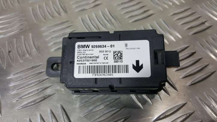 9269634 BMW 3 F30 F35 F31 Signalizacijos valdymo blokas