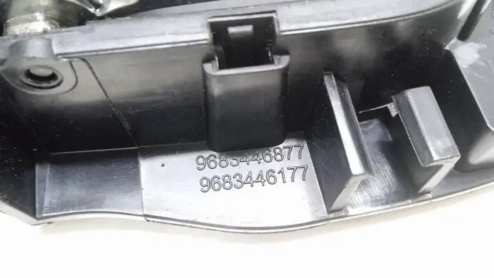 Citroen C3 (2009 - 2013) 9683446177 Внутренняя ручка задней двери — фото 2