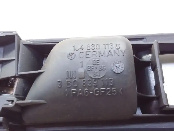 Volkswagen PASSAT B5 (1997 - 2000) 1J4839113 Внутренняя ручка задней двери — фото 4
