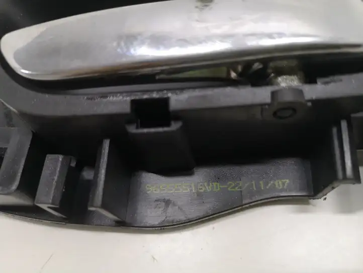 Peugeot 207 (2006 - 2009) 96555516VD Внутренняя ручка задней двери — фото 3