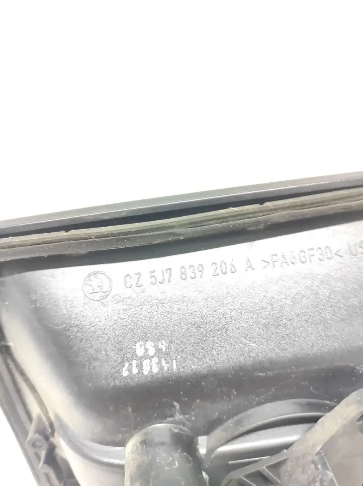 Skoda Roomster (5J) (2010 - 2015) 5J7837206A Наружная ручка задней двери — фото 4