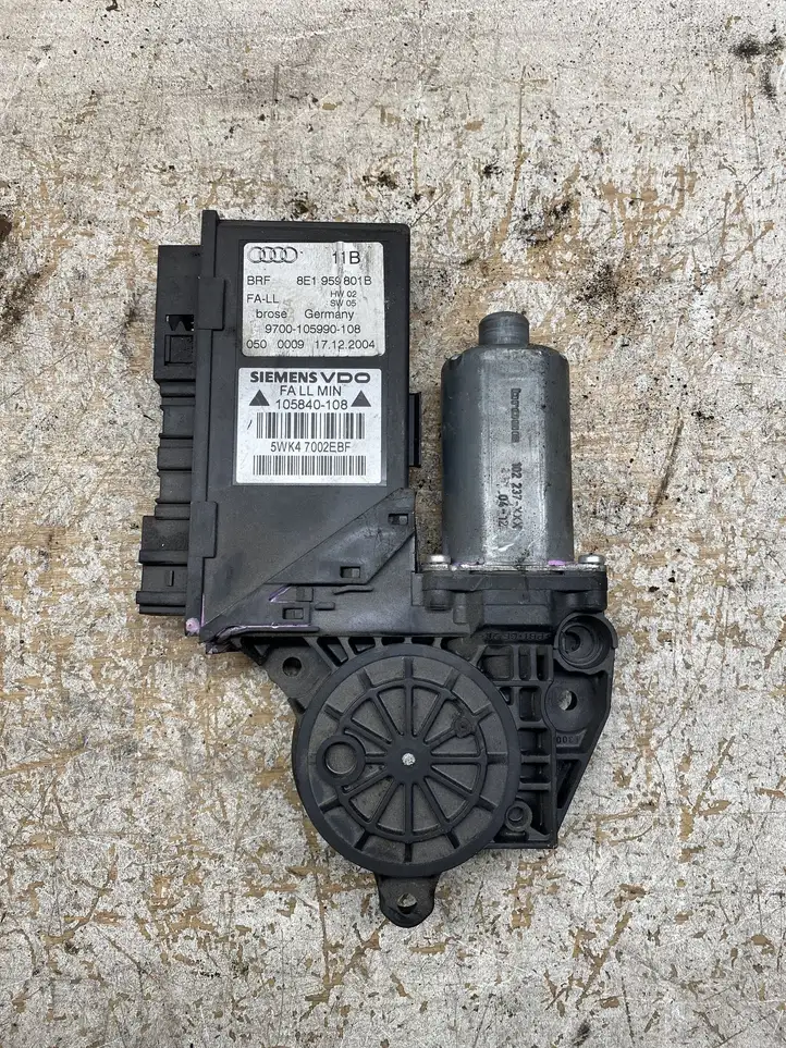 Audi A4 S4 B7 8E 8H (2004 - 2009) 0130821765 Стеклоподъемник передней двери (комплект) — фото 2