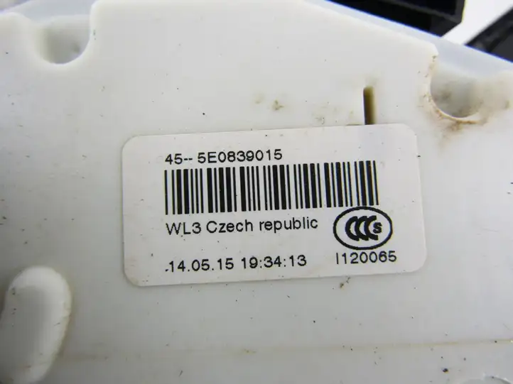 Skoda Yeti (5L) (2013 - 2018) Замок задней двери — фото 3