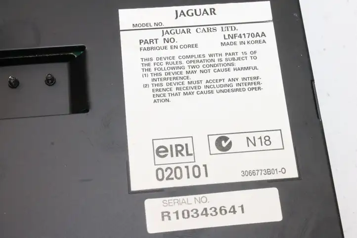 Jaguar XJ X308 (1998 - 2002) LNF4170AA Усилитель звука — фото 5