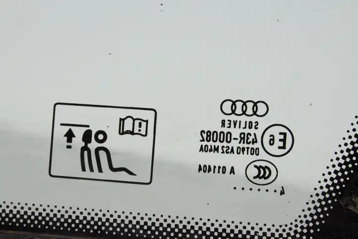 Audi A6 C7 (2011 - 2014) Форточка двери — фото 9