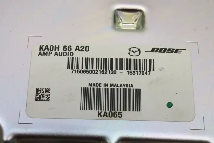 (2012 - 2015) KA0H66A20 Усилитель звука — фото 5