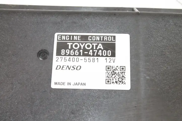 Toyota Prius (XW30) (2009 - 2015) 8966147400 Блок управления двигателем (ЭБУ) — фото 5