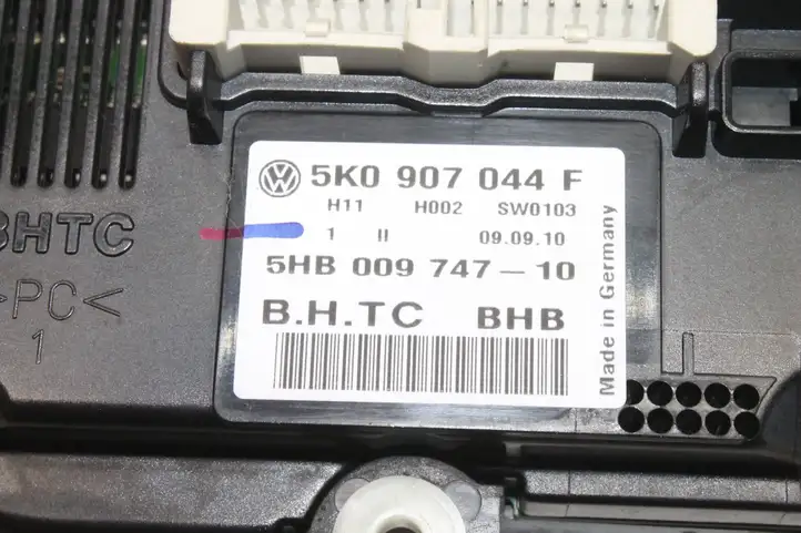 Volkswagen Sharan (2010 - 2015) 5K0907044F Управление климат контролем — фото 5