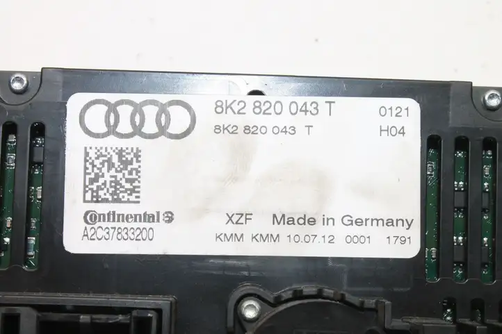 Audi A5 8T 8F (2011 - 2016) 8K2820043T Управление климат контролем — фото 5