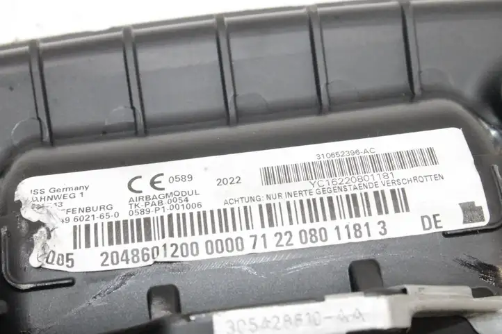 Mercedes-Benz C W204 (2007 - 2014) 2048601200 Подушка безопасности пассажира — фото 2