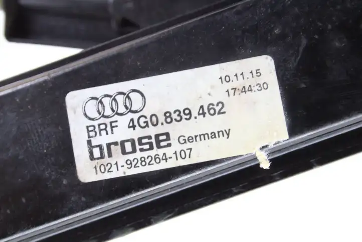 Audi A6 C7 (2014 - 2018) 4G0839462 Стеклоподъемник передней двери (комплект) — фото 4