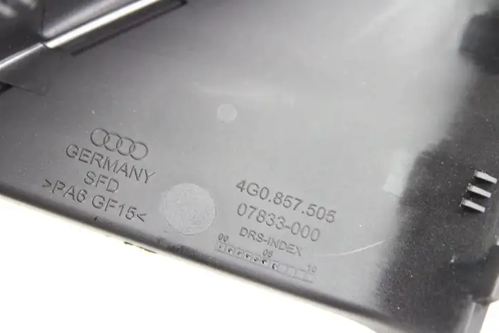 Audi A6 C7 (2014 - 2018) 4G0857505 Пластиковая отделка зеркала — фото 4