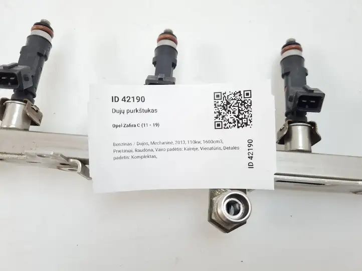 Opel Zafira B (2008 - 2014) 0280158822 Жиклер ГБО — фото 2