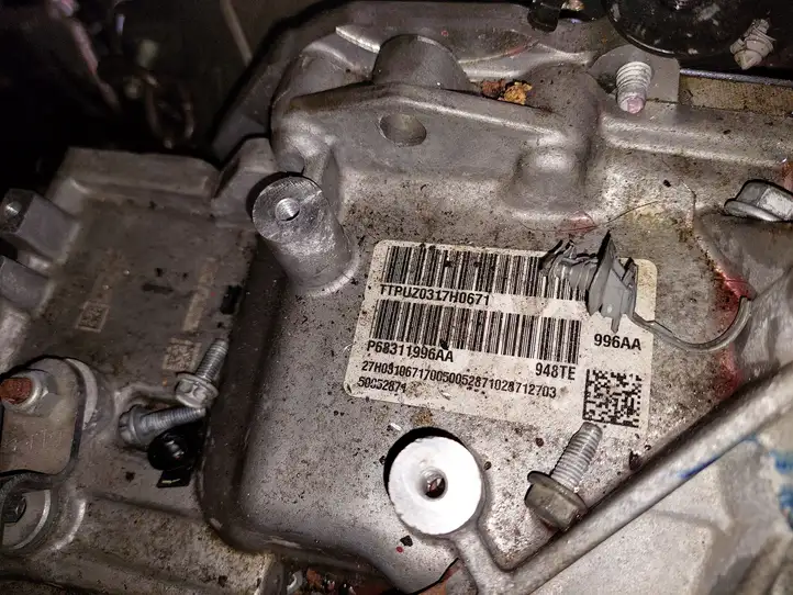 Chrysler Pacifica (2016 - ) 68311996AA Автоматическая коробка передач (АКПП) — фото 10