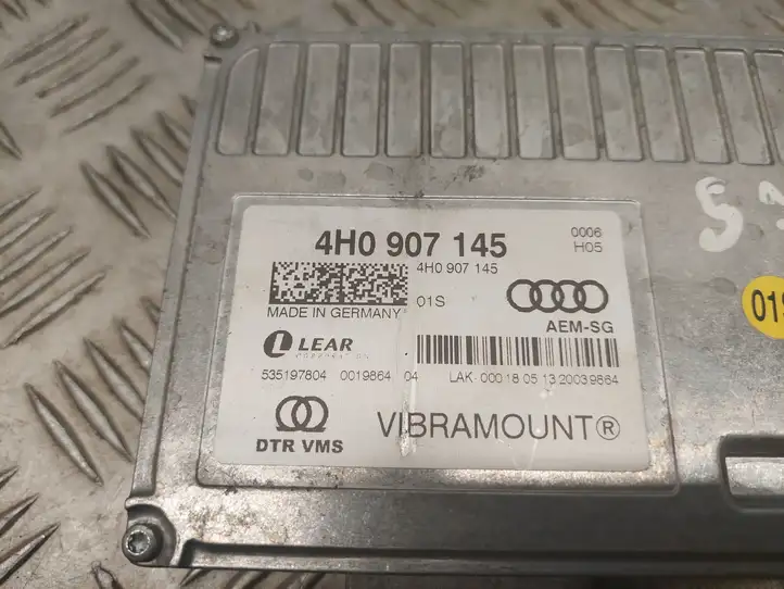 Audi A7 S7 4G (2010 - 2014) 4H0907145 Блок управления подвеской — фото 2