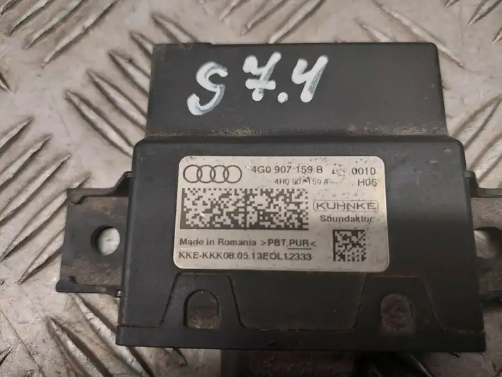 Audi A7 S7 4G (2010 - 2014) 4G0907159B Прочие блоки управления — фото 2