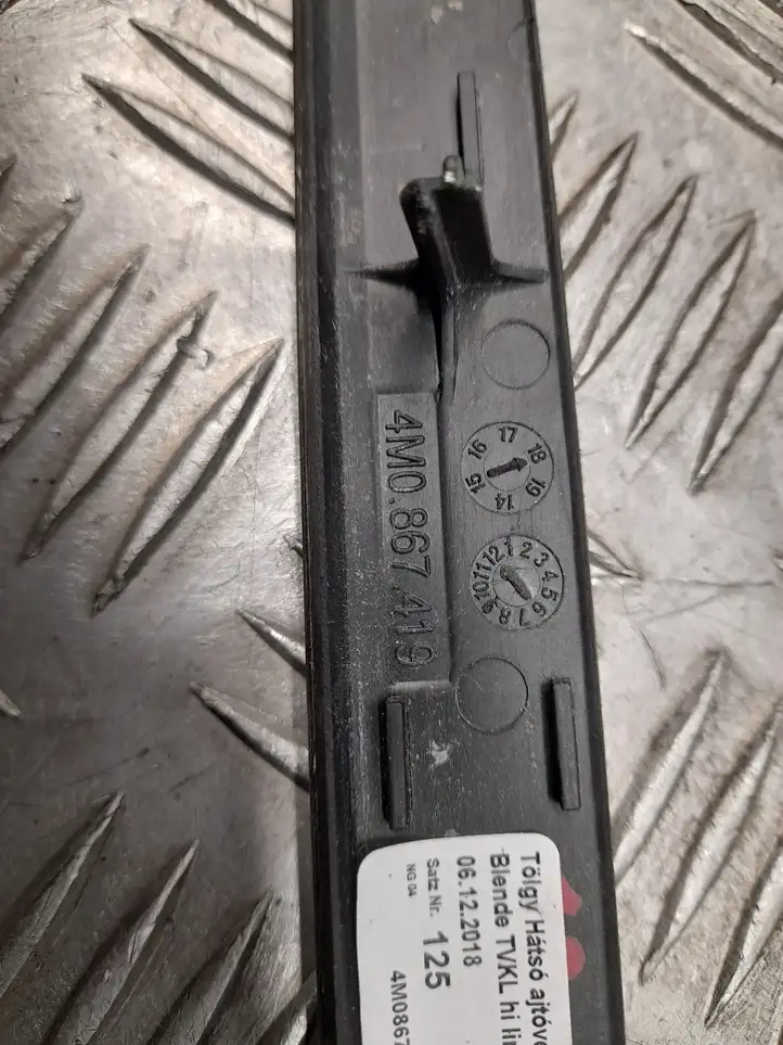 Audi Q7 4M (2015 - )  4M0867419L Декоративная планка