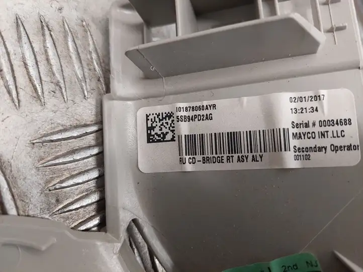 Chrysler Pacifica (2016 - ) 5SB94PD2AG Обшивка стойки C — фото 4