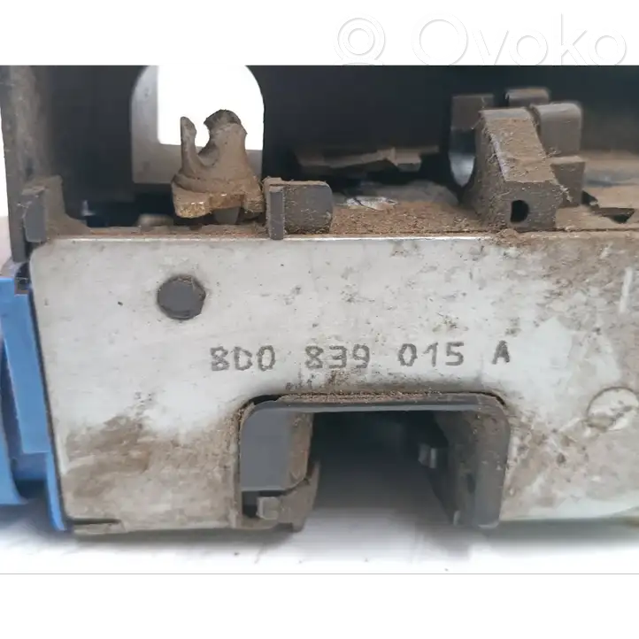 Audi A4 S4 B6 8E 8H (2000 - 2006) 8D0839015A Замок задней двери — фото 3