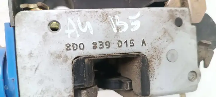 Audi A4 S4 B5 8D (1999 - 2001) 8D0839015A Замок задней двери — фото 3