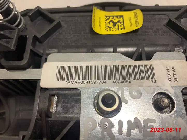 Nissan Primera (2001 - 2008) 01649703 Подушка безопасности руля — фото 5