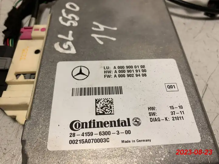 Mercedes-Benz GL X166 (2013 - 2019) A0009000102 Прочие блоки управления — фото 5