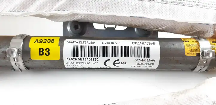 Land Rover Range Rover L405 (2012 - 2017) CK5214K159AE Боковая подушка безопасности шторка — фото 2