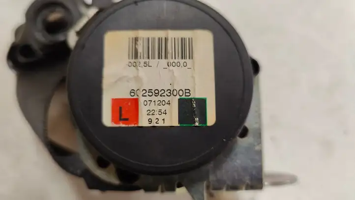 Opel Zafira B (2006 - 2008) 602592300B Задний ремень безопасности — фото 3