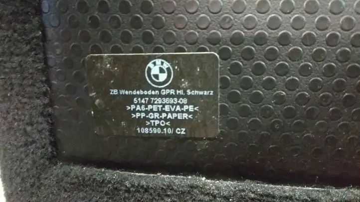 BMW 3 F30 F35 F31 (2012 - 2018) 5147729369308 Пол багажника — фото 6