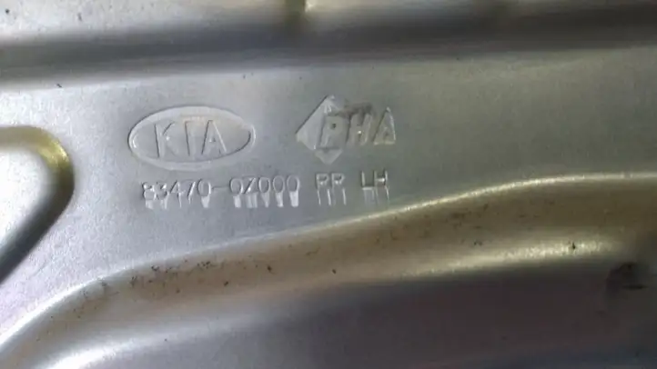 Kia Sportage (2004 - 2008) Стеклоподъемник задней двери без мотора — фото 4