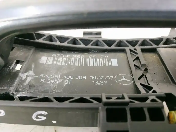 Mercedes-Benz C W204 (2007 - 2014) Наружная ручка задней двери — фото 3