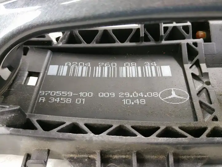 Mercedes-Benz C W204 (2007 - 2014) Наружная ручка задней двери — фото 7