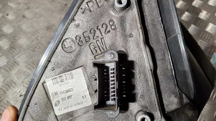 Opel Vectra C (2005 - 2009) 24439983 Боковое зеркало с электроприводом — фото 3